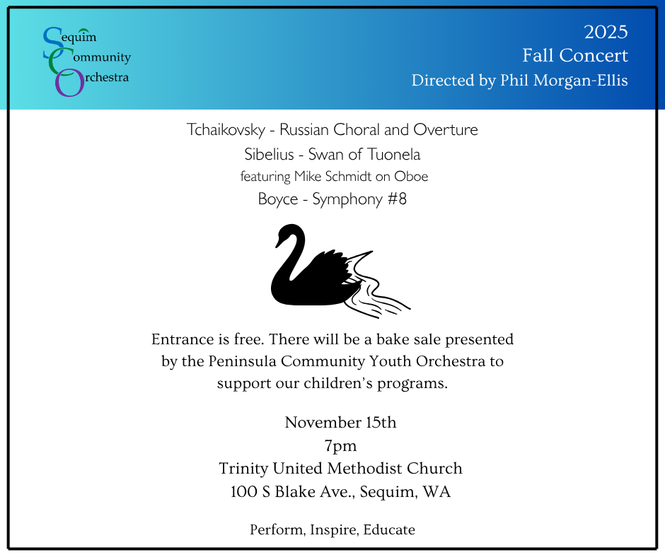 SCO Fall Concert 2025 (description below)